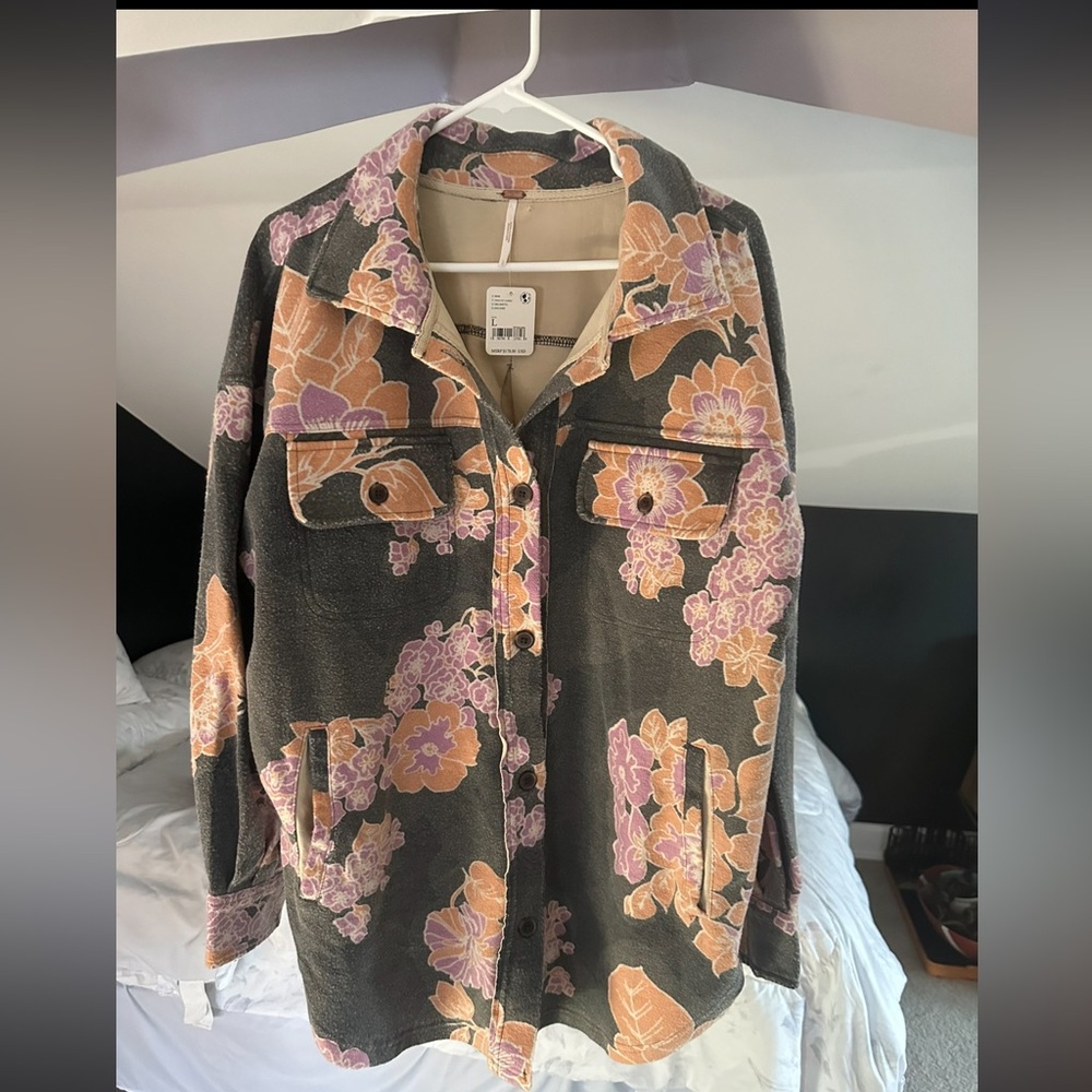 New Free people long sleeve blouse